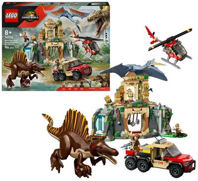 Mission Aérienne avec le Spinosaure et le Quetzalcoatlus, LEGO® Jurassic World 76976_La Grande Récrée_1