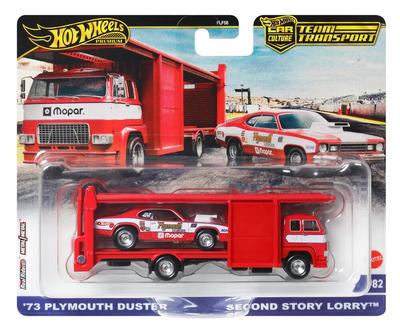 Véhicule Hot Wheels  Premium Team Transport Plymouth_La Grande Récrée_1