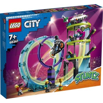 Défi ultime des motards cascadeurs Lego City 60361