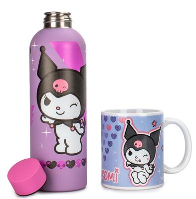 Kuromi Set Mug et gourde Inox 800 ml Kuromi_La Grande Récrée_1