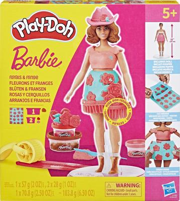 Play Doh Barbie Designer Fleurons Et Franges_La Grande Récrée_1