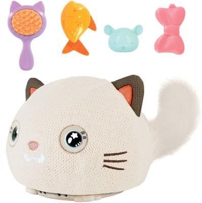 Peluche Chat Purro Interactif_La Grande Récrée_1