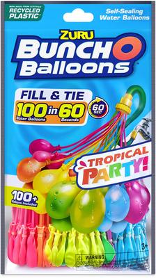 Pack de 100 bombes à eau - Bunch O Balloons Tropical Party_La Grande Récrée_1