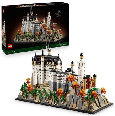 Le château de Neuschwanstein - Lego Architecture 21063_La Grande Récrée_1