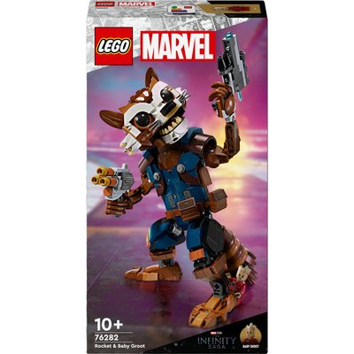Rocket et bébé Groot Lego Marvel 76282