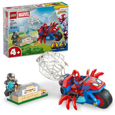 Spidey sur sa moto contre Rhino Lego Spidey 11206