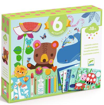 Coffret 6 activités créatives - La souris et ses amis _La Grande Récrée_1