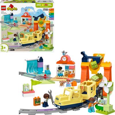 Le grand train communautaire interactif LEGO DUPLO Ma ville 10428_La Grande Récrée_1