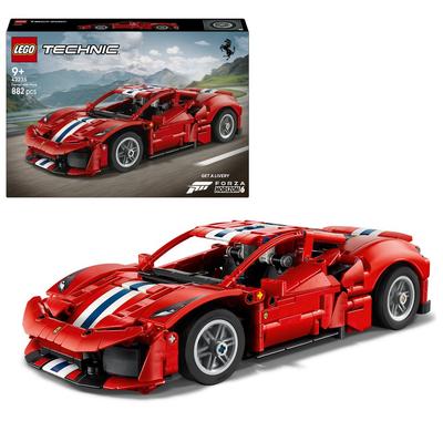 Voiture Ferrari 488 pista Lego Technic 42235_La Grande Récrée_1