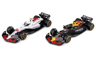 1/43 Pack de 2 Voitures de Course Oracle Red Bull Rb21 N°1 Max Verstappen_La Grande Récrée_1