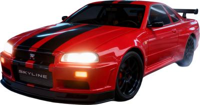 Voiture Radiocommandée Nissan Skyline GTR-34_La Grande Récrée_1