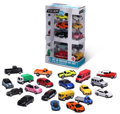 Set 20 Vehicules Die Cast_La Grande Récrée_1