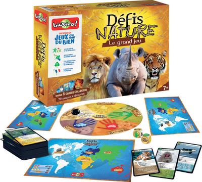 Le grand jeu Défis Nature + cartes collector_La Grande Récrée_1