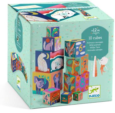 10 Cubes Animaux Sauvages_La Grande Récrée_1