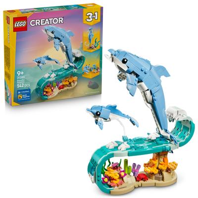 Animaux marins : les beaux dauphins LEGO Creator 31385