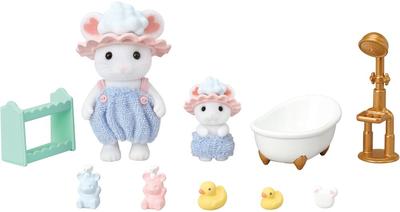 Le bain des frères souris marshmallow Sylvanian Families 5805_La Grande Récrée_1