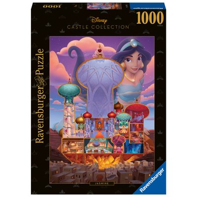 Puzzle 1000 pièces Jasmine - Collection Chateau Disney