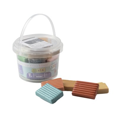 Pot De 16 Pâtes Polymère