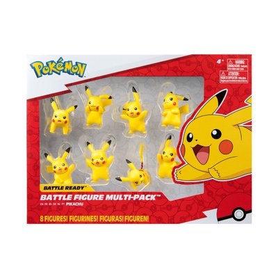 Coffret de 8 figurines Pikachu - Pokémon