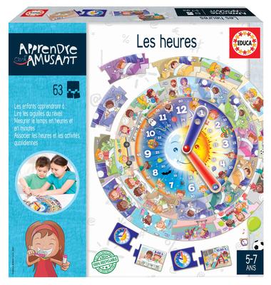 Jeu Educatif - Les Heures_La Grande Récrée_1