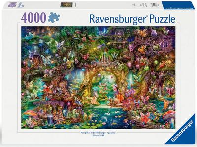Puzzle 4000 pièces Le royaume des fées_La Grande Récrée_1