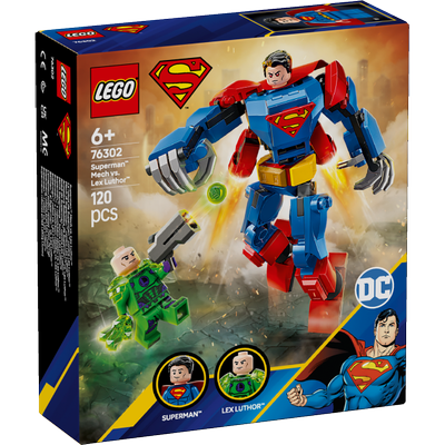 Le robot de Superman contre Lex Luthor LEGO DC Comics Super Heroes 76302