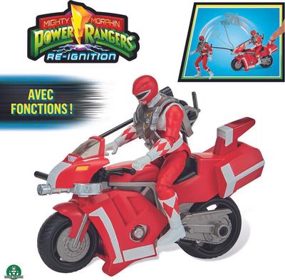 Power Ranger Re-ignitions Moto tyrannosaurus et Ranger rouge_La Grande Récrée_1
