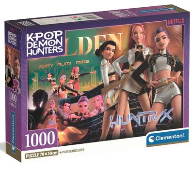 Puzzle compact 1000 pièces Kpop Demaon Hunters_La Grande Récrée_1