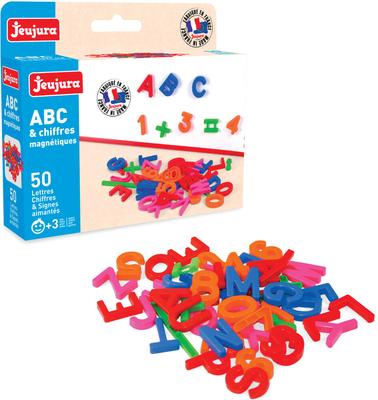 Coffret 50 lettres majuscules, chiffres et signes aimantés_La Grande Récrée_1