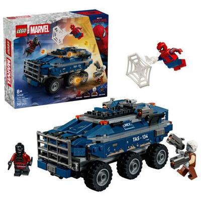 La Poursuite en Prison Mobile de Spider-Man Lego Super Heroes Marvel 76349_La Grande Récrée_1