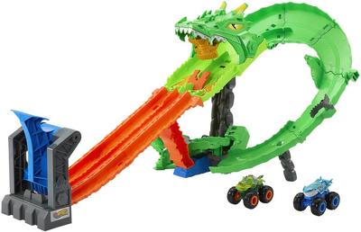 Circuit démolition du dragon - Hot Wheels Monster Truck_La Grande Récrée_1