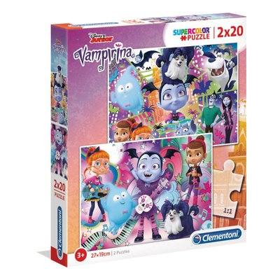 Puzzles Supercolor 2x20 pièces Vampirina