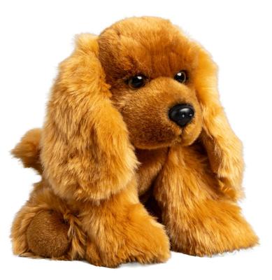 Peluche Cocker assis 30 cm_La Grande Récrée_1