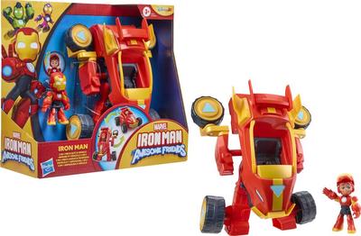Figurine Armure et Vehicule 2-En-1 - Iron Man_La Grande Récrée_1