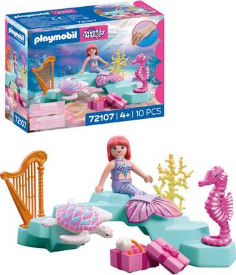 Sirène, cadeaux & animaux marins Playmobil Fantasy Magic 72107_La Grande Récrée_1
