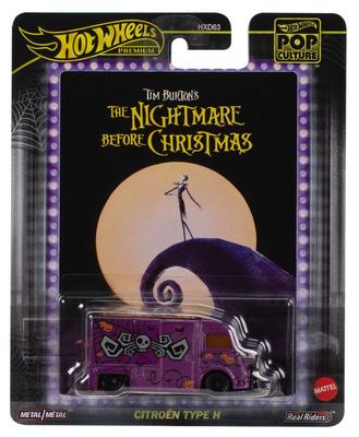 Véhicule Hot Wheels Premium Citroën Type H The Nightmare Before Christmas_La Grande Récrée_1