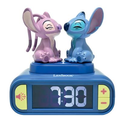 Réveil veilleuse Stitch et Angel