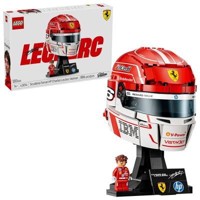 Casque de Charles Leclerc - Scuderia Ferrari HP - Lego Editions 43014_La Grande Récrée_1