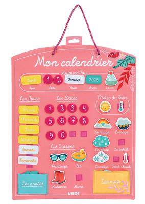 Calendrier mural rose_La Grande Récrée_1