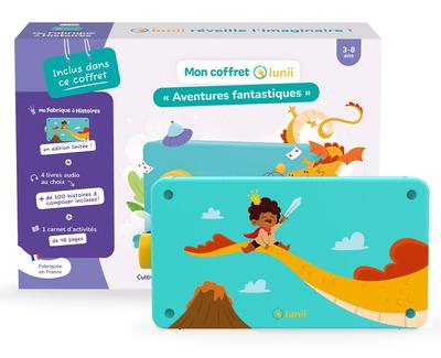 La Fabrique à Histoires - Coffret Aventures Fantastiques Lunii_La Grande Récrée_1