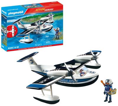Policiers et hydravion - Playmobil Action Heroes 4445_La Grande Récrée_1