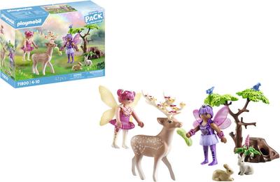 Duo de fées avec animaux de la forêt Starter Pack PLAYMOBIL 71800