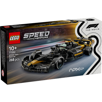Voiture de course de l’écurie APXGP de F1 : le film LEGO Speed Champions 77252