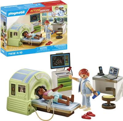 Scanner médical avec patiente Playmobil Action Heroes 71618_La Grande Récrée_1