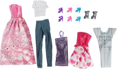 Coffret vêtements - 5 tenues pour poupée mannequin_La Grande Récrée_1