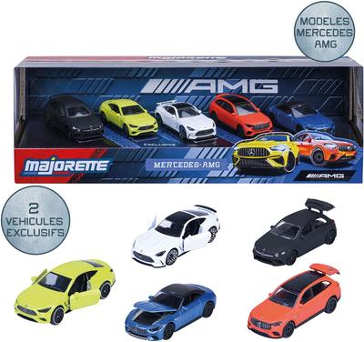 Coffret 5 véhicules Majorette Mercedes AMG_La Grande Récrée_1