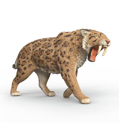 Figurine Tigre à Dents de Sabre_La Grande Récrée_1