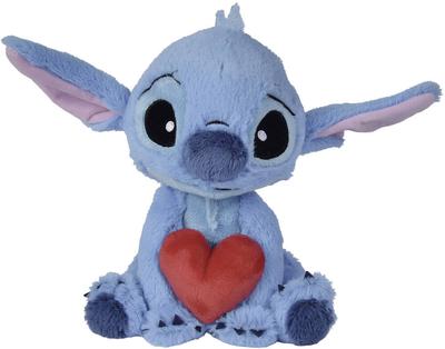Peluche Stitch 25 cm avec cœur_La Grande Récrée_1