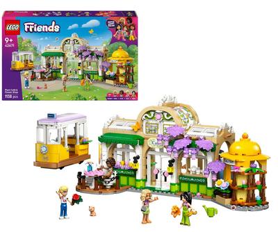 Café des plantes et Kiosque à fleurs LEGO Friends 42671