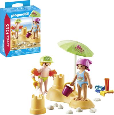 Enfants avec jouets de plage Playmobil Special Plus 71581_La Grande Récrée_1